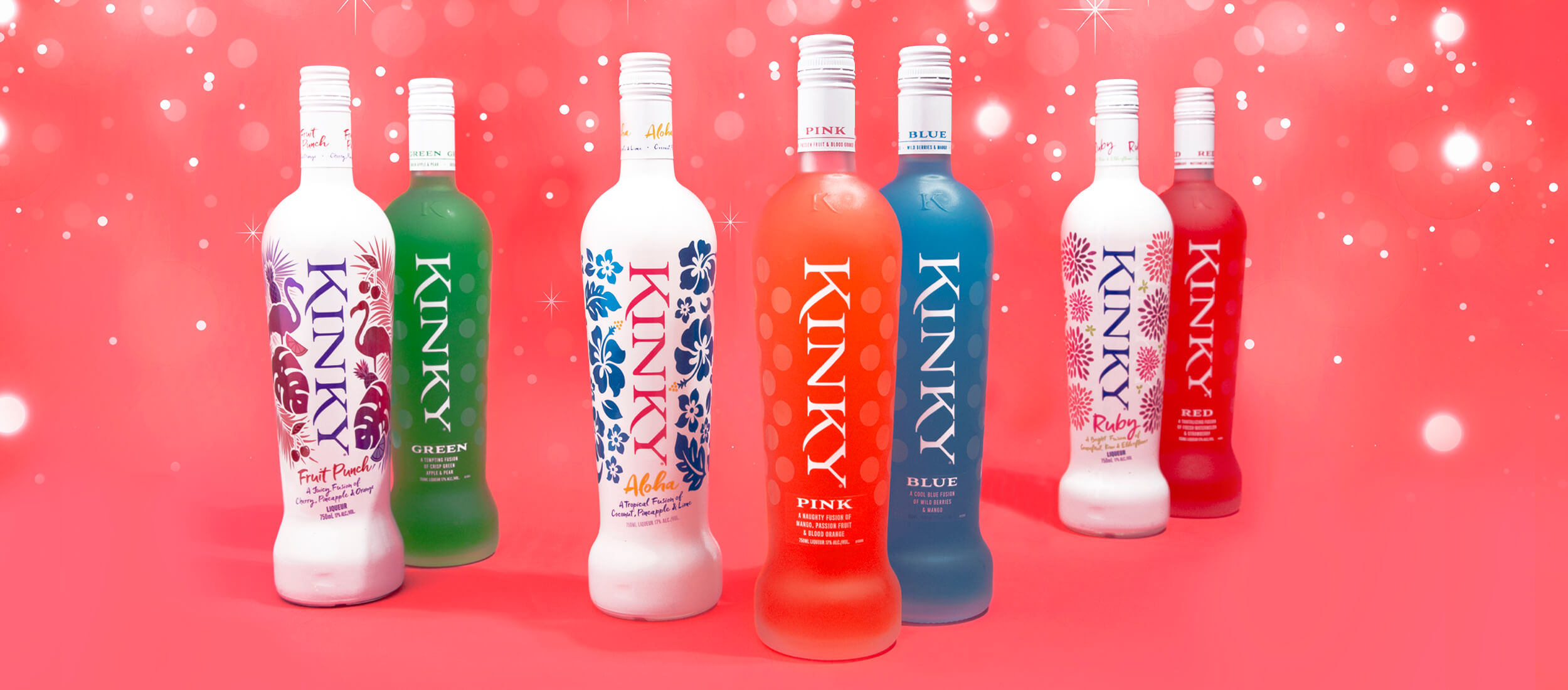 Kinky Liqueur Multiple Bottles