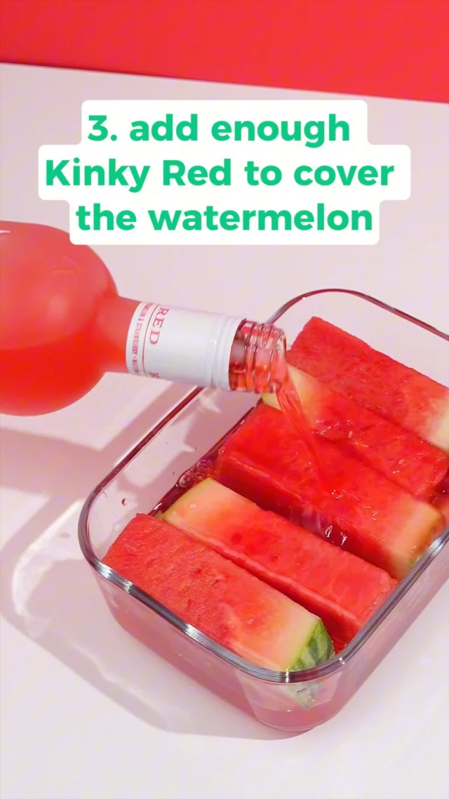 Sun’s out, slices up. This is what summers with Kinky taste like 🍉
