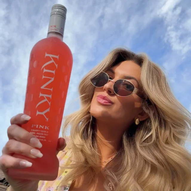The drink matches the vibe—bold, playful, and unapologetically fun.